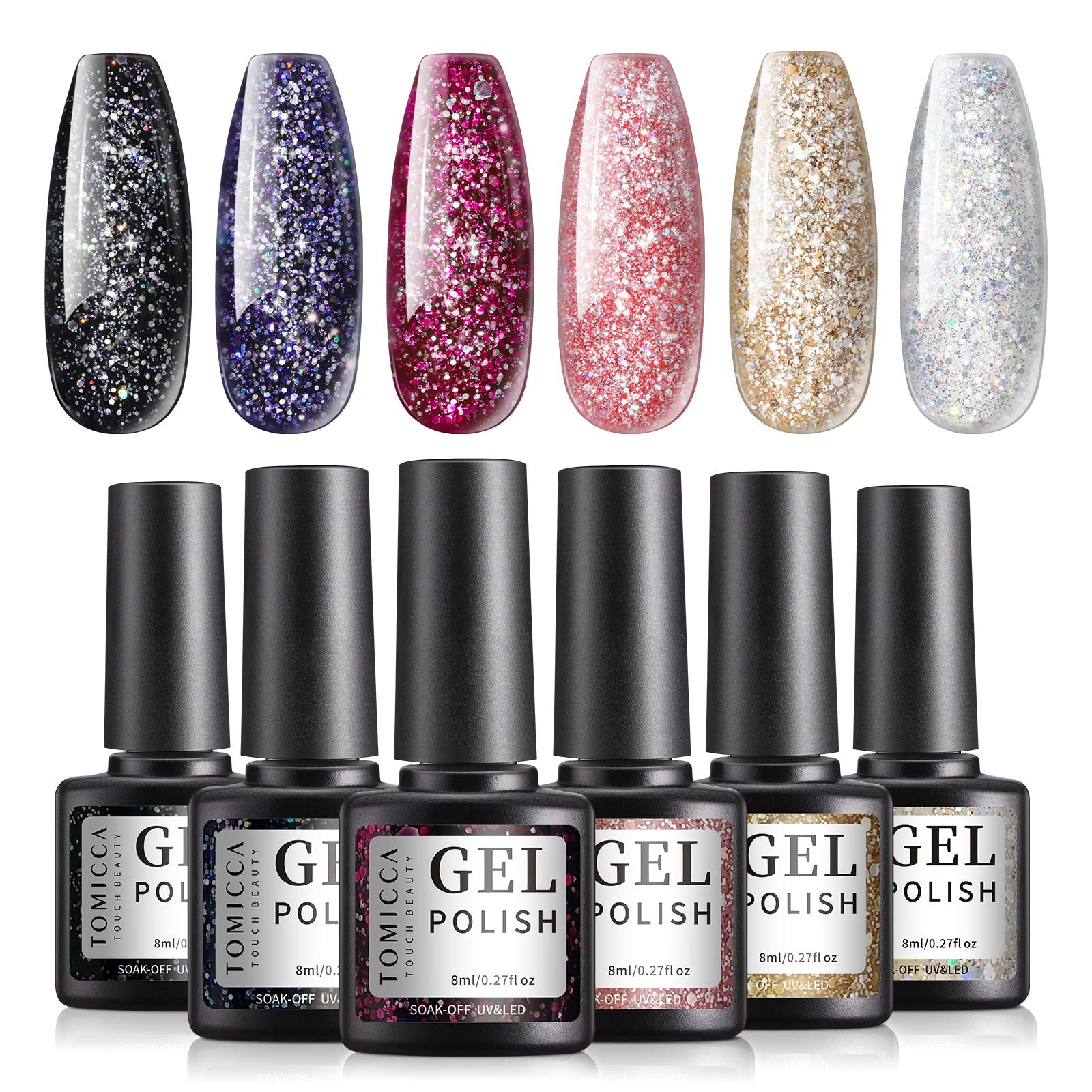 Gel Polish 6 Colors-M (Gypsophila Set) – TOMICCA
