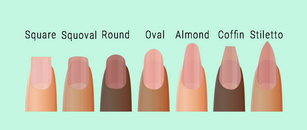 Round Shaped Gel Nails Nail Shapes Round | Glitter manicure, Round nails,  Nails