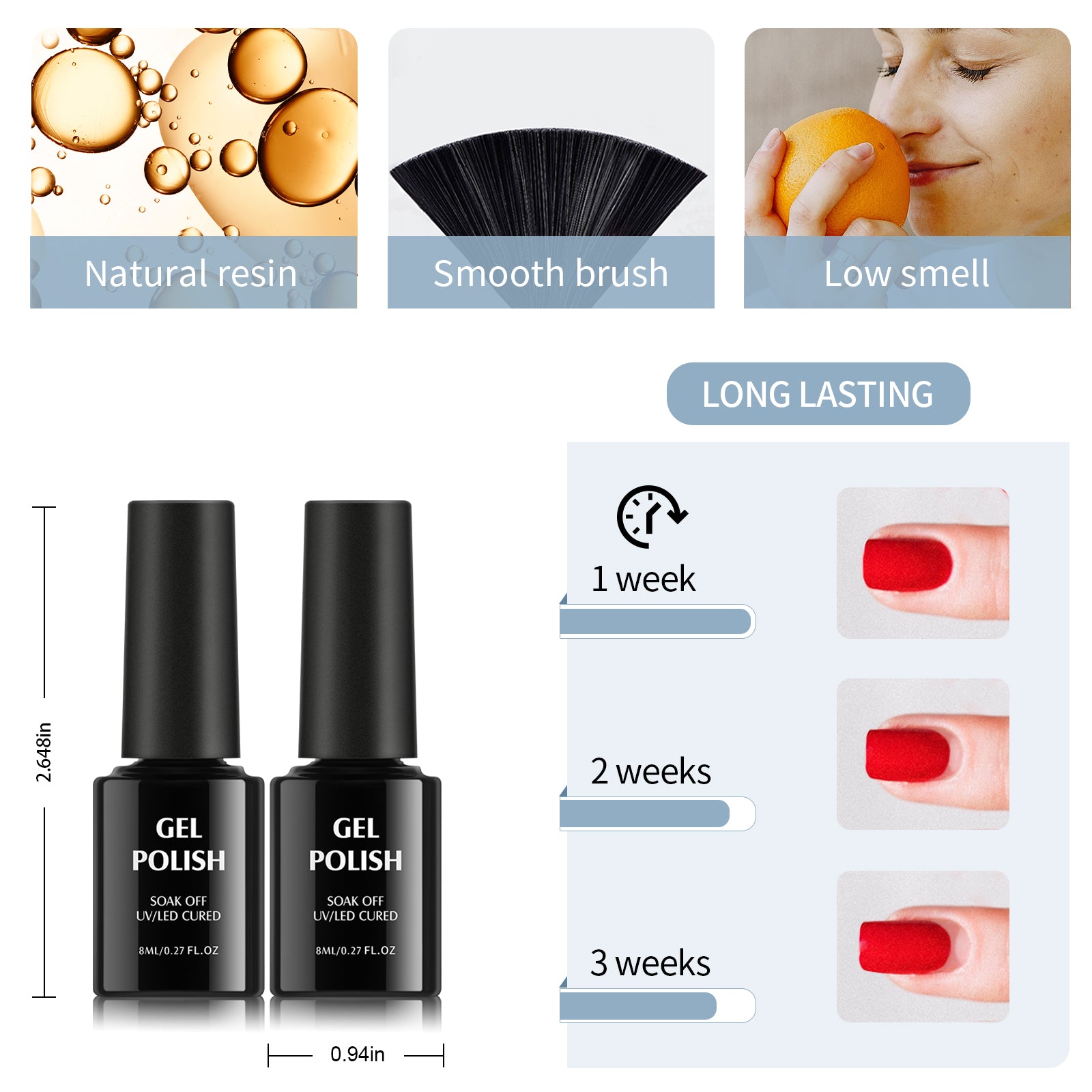 Gel Polish 6 Colors 035 – TOMICCA