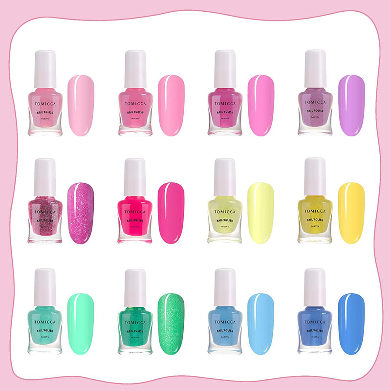Get Ready to Shine with MI Fashion's High-Quality 3pc Pack of Nail Polish
